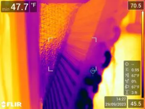 Restricted refrigerant flow at coil orifice. With just a little training even new service techs can identify refrigerant issues quickly and schedule service repairs before system failure occurs.